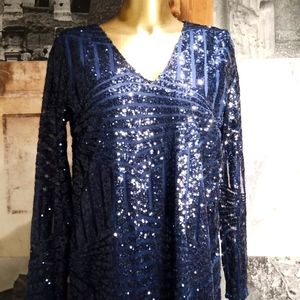 Gorgeous Club L maxi sequin gown